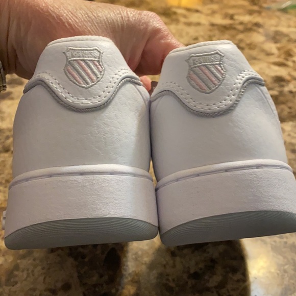 K Swiss Afton soft pink low trainers - Picture 5 of 8